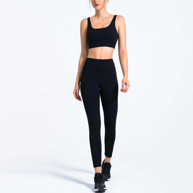 Pressure Athletics seamless high-stretch leggings gym set for Women