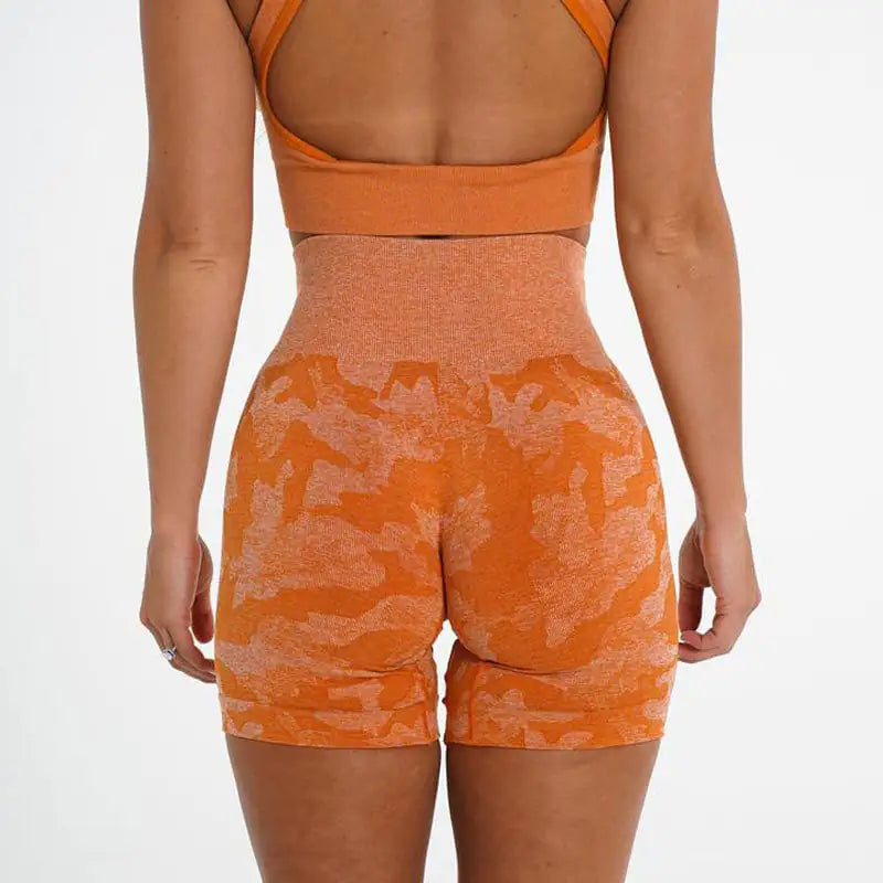 Pressure Athletics seamless Camo Gym Shorts