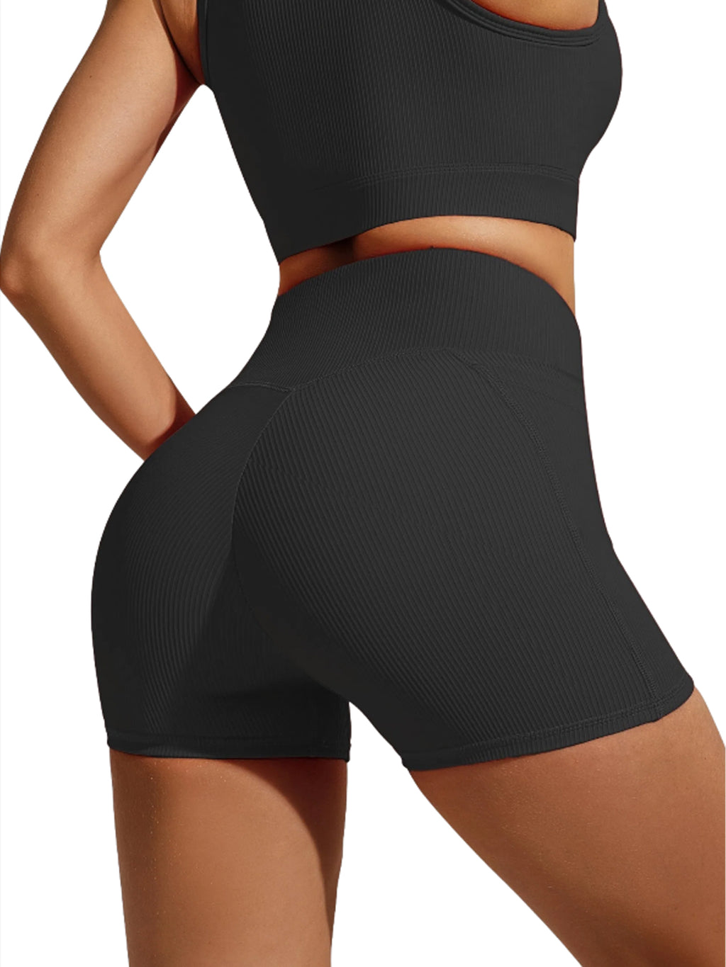 Pressure Athletics High-Waisted Yoga Shorts For Women