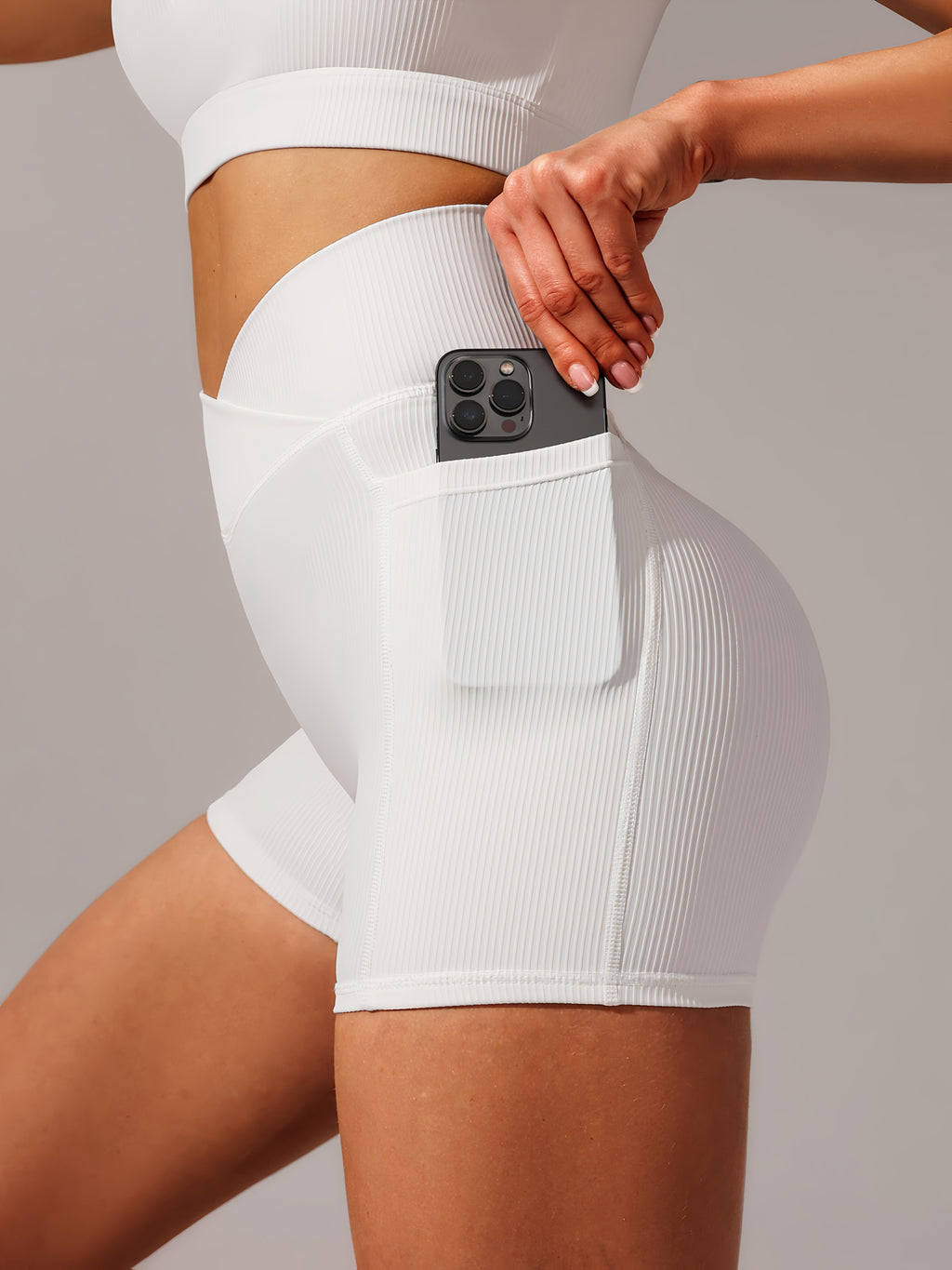 Pressure Athletics High-Waisted Yoga Shorts For Women