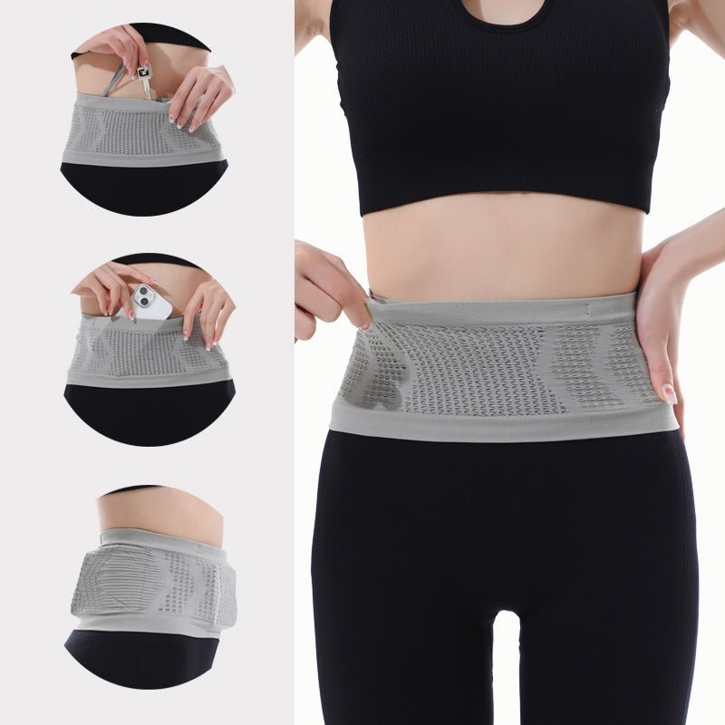 Pressure Athletics High-stretch Portable fitness Waist band