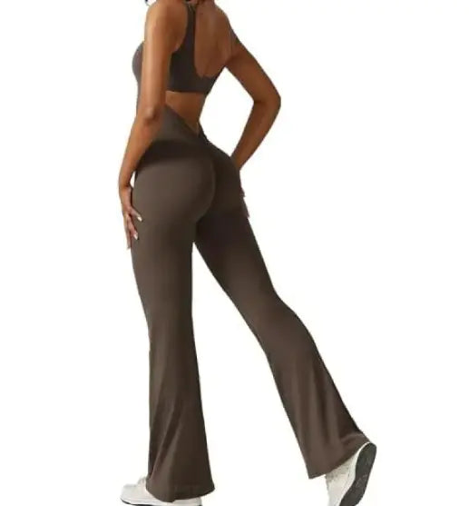 Pressure Athletics V-Back Scrunch Gym Set